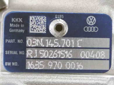 VW AUDI 03N145701C turbo set 18509700006 16359700016 03N.145.701 C (5)