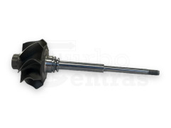 Shaft and wheel IH-02-0027 RHF4-48 2