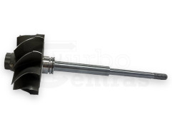 Shaft and wheel 318938 BW-02-0109 S410-35 2