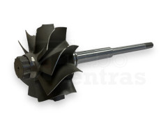 Shaft and wheel 166660 315273 BW-02-0106 S400-35