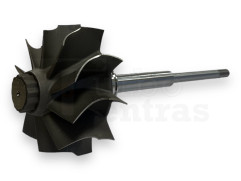 Shaft and wheel 314238 316194 BW-02-0098 S3B-36