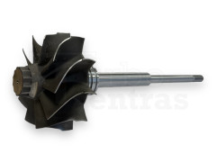 Shaft and wheel 166493 BW-02-0097 S3B-35