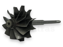 Shaft and wheel MH-02-0021 TF035-37