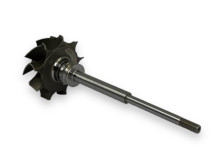 Shaft and wheel 17290-33010 CT2-35 TO-02-0007