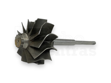 Shaft and wheel IH-02-0028