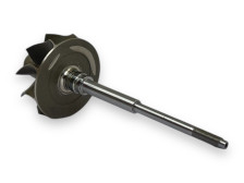 Shaft and wheel GA-02-0159