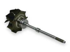 Shaft and wheel GA-02-0037 GT14-44