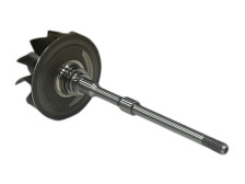 Shaft and wheel IH-02-0047