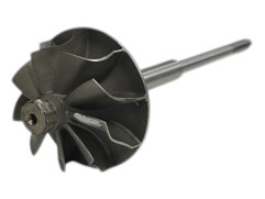 Shaft and wheel CO-02-0002