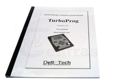 Turbocharger actuator programmer TURBO-PROG