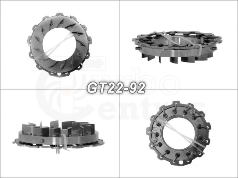 Nozzle ring assy. 809378-0002 GA-06-0041 GT22-92