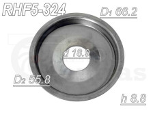 Heat shield IH-05-0018 RHF5-324