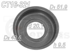 Heat shield CT16-321 TO-05-0001