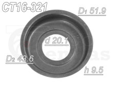 Šilumos reflektorius CT16-321 TO-05-0001