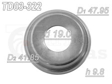 Heat shield MH-05-0005 TD03-322