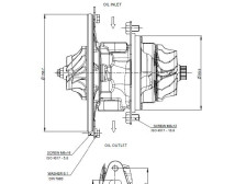 Rdzeń do turbosprężareki 3990323186C CHRA323186