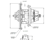 Rdzeń do turbosprężareki 3990323185C CHRA323185