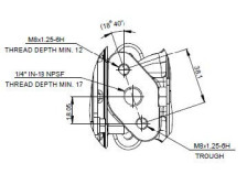 Rdzeń do turbosprężareki 3990323101C CHRA323101