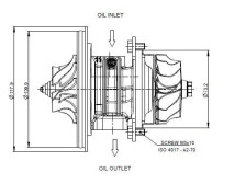 Rdzeń do turbosprężareki 3990315014C CHRA315014